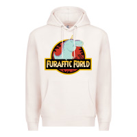 Pale Pink Furaffic Forld Premium Hoodie - minhPixels
