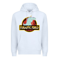 White Furaffic Forld Premium Hoodie - minhPixels