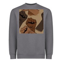 Storm melanin raised fist seamless pattern Heavyweight Sweatshirt - BundleAndBundleShop
