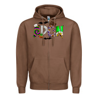 Chestnut adon Zipper Hoodie - CowhideDigitalArt