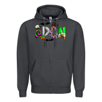 Smoke adon Zipper Hoodie - CowhideDigitalArt