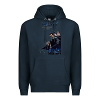 Navy heat movie heat movie heat movie heat movie heat movie heat movie heat Premium Hoodie - minhPixels