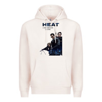Pale Pink heat movie heat movie heat movie heat movie heat movie heat movie heat Premium Hoodie - minhPixels