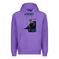 Purple heat movie heat movie heat movie heat movie heat movie heat movie heat Premium Hoodie - minhPixels
