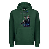 Sports Green heat movie heat movie heat movie heat movie heat movie heat movie heat Premium Hoodie - minhPixels