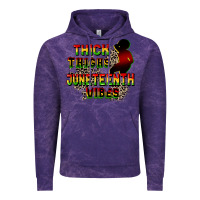 Cloud Purple thick thighs juneteenth vibes cowgirl Vintage Hoodie - CowGirlArtShop