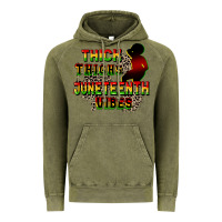 Vintage Olive thick thighs juneteenth vibes cowgirl Vintage Hoodie - CowGirlArtShop