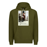Army Green Home Alone Alternative Poster Art Movie Large (1) Classic . Premium Hoodie - minhPixels