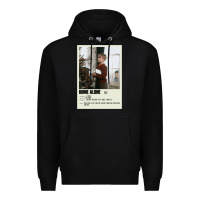 Black Home Alone Alternative Poster Art Movie Large (1) Classic . Premium Hoodie - minhPixels