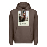 Coffee Home Alone Alternative Poster Art Movie Large (1) Classic . Premium Hoodie - minhPixels
