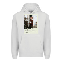 Dove Grey Home Alone Alternative Poster Art Movie Large (1) Classic . Premium Hoodie - minhPixels