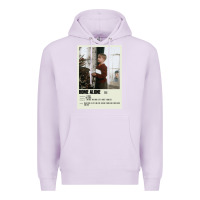 Lilac Home Alone Alternative Poster Art Movie Large (1) Classic . Premium Hoodie - minhPixels