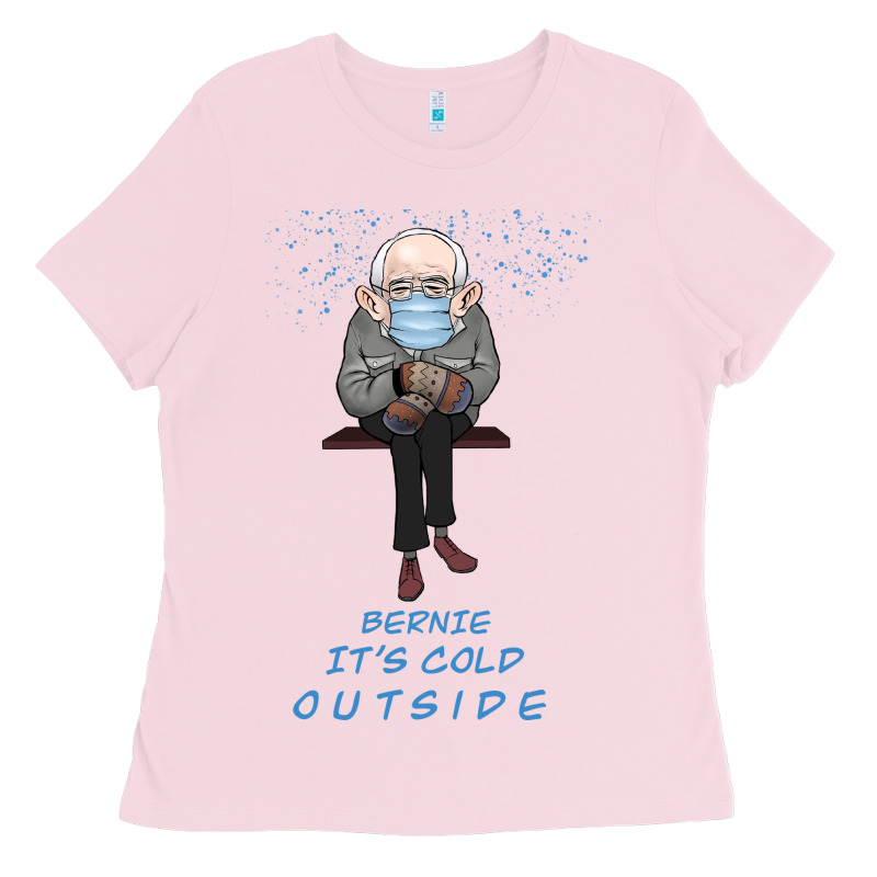 Bernie It's Cold Outside Ladies Tee by Bettercallsaul | Teevron