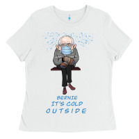 White Bernie it's Cold Outside Ladies Tee - Bettercallsaul