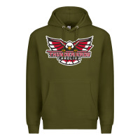 Army Green carolina thunderbirds Premium Hoodie - minhPixels