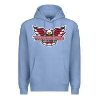Colony Blue carolina thunderbirds Premium Hoodie - minhPixels