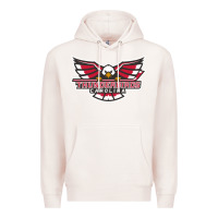 Pale Pink carolina thunderbirds Premium Hoodie - minhPixels