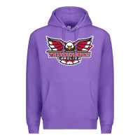 Purple carolina thunderbirds Premium Hoodie - minhPixels