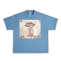 Pebble Blue bride tumbler Urban Heavy Tee - TumblerDesignByShophia