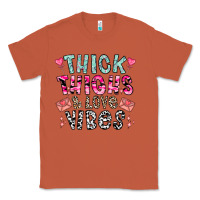 Copper Thick Thighs And Love Vibes Classic Tee - CowhideDigitalArt