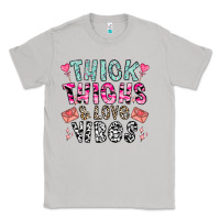 Moon Dust Thick Thighs And Love Vibes Classic Tee - CowhideDigitalArt
