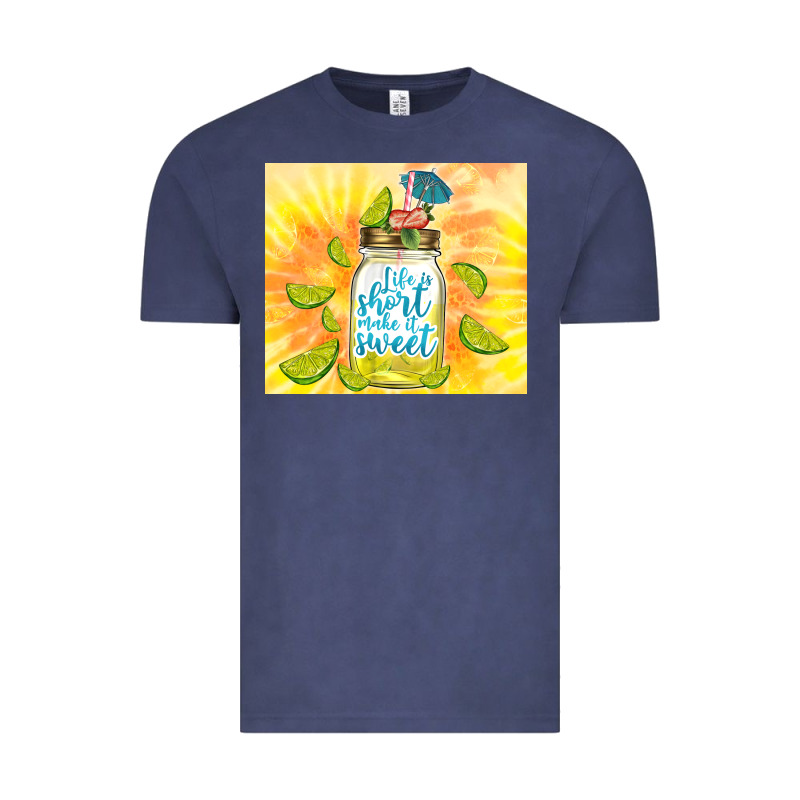 Life Is Short Make It Sweet Vintage Tee by TumblerDesignByShophia | Teevron