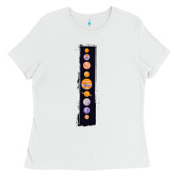 White Planets Colour Ladies Tee - Bettercallsaul