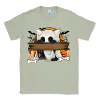 Matcha Personalized Halloween Ghost Cat Classic Tee - texasbilliewilder