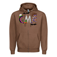 Chestnut cma Zipper Hoodie - CowhideDigitalArt