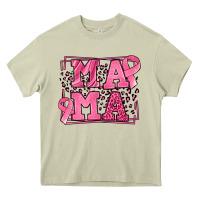Mossy Breast Cancer Awareness mama Heavy Core Tee - LillyAllenDesigns