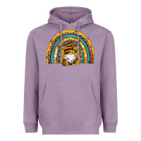 Lavender western bee gnomes sunflowers beehive honeycomb leopard turquoise sera Heavyweight Hoodie - Artiststas