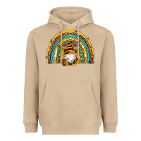Mushroom western bee gnomes sunflowers beehive honeycomb leopard turquoise sera Heavyweight Hoodie - Artiststas