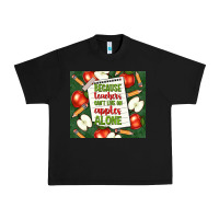 Black because teachers can't live on apples alone tumble Urban Heavy Tee - TumblerDesignByShophia