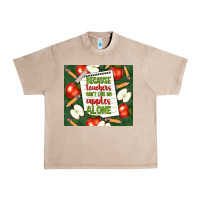 French Oak because teachers can't live on apples alone tumble Urban Heavy Tee - TumblerDesignByShophia