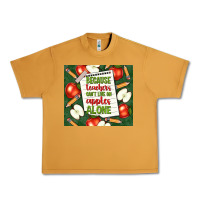 Peanut Butter because teachers can't live on apples alone tumble Urban Heavy Tee - TumblerDesignByShophia