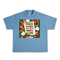 Pebble Blue because teachers can't live on apples alone tumble Urban Heavy Tee - TumblerDesignByShophia