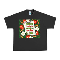Pigment Black because teachers can't live on apples alone tumble Urban Heavy Tee - TumblerDesignByShophia