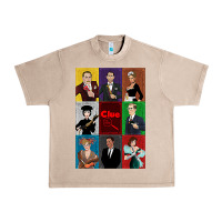 French Oak Clue Movie Urban Heavy Tee - minhPixels