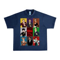 Navy Clue Movie Urban Heavy Tee - minhPixels