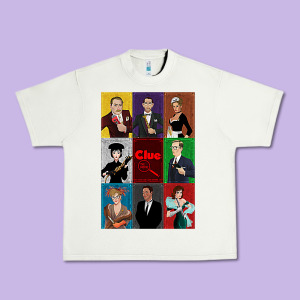 Clue Movie Urban Heavy Tee Designed By Minhpixels