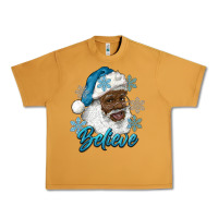 Peanut Butter winter christmas african american santa believe Urban Heavy Tee - RanaPortraitStore