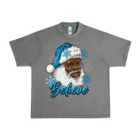 Tornado winter christmas african american santa believe Urban Heavy Tee - RanaPortraitStore