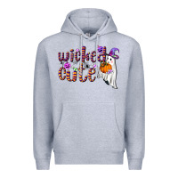 Heather Grey wicked cute Premium Hoodie - BundleAndBundleShop
