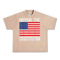 Burro Defend the Constitution US Political Protest Tee Urban Heavy Tee - minhPixels