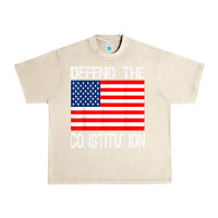 Sandshell Defend the Constitution US Political Protest Tee Urban Heavy Tee - minhPixels