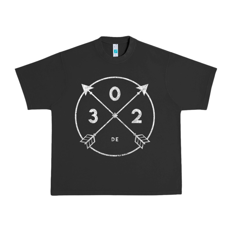 Delaware Area Code 302 State Pride Souvenir Gift Arrow Urban Heavy Tee by minhPixels | Teevron