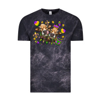 Cloud Black Mardi Gras Heifers Vintage Tee - HowdyJamesFarm