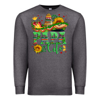 Papa Cito With Sunflowers And Sombrero Premium Sweatshirt | Teevron
