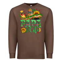 Chestnut papa cito with sunflowers and sombrero Premium Sweatshirt - Artiststas