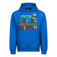 Cobalt ı pretend coffee helps but ı am still a bitch Urban Hoodie - AdoDesignShop
